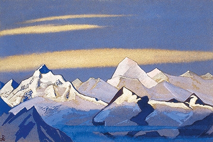 Картина Н.К.Рериха: Эверест